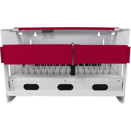 Jar Systems Essential 16 Charging Station - Wall Or Desk Mount For Use w/ CS-1610-RD